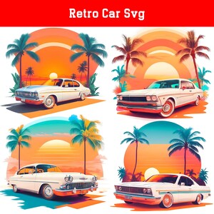Retro Auto svg, klassisches Auto svg, Auto svg, Vintage Auto svg, Auto Silhouette, Auto Clipart, altes Auto svg, Auto png, digitaler Download
