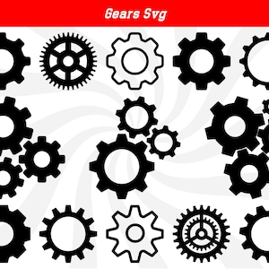 Gears svg bundle, gears clipart, gears shape svg, gears outline svg, truck gears svg, cogs and gears, gears png, gears silhouette