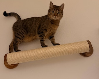 Katzenbrücke Sisal | Katzenwandelement | Kletterwand Wohnzimmer