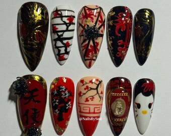 China Town Handmade Press-On Nails
