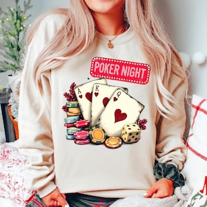 Soirée poker PNG, jetons de casino Png, cartes à jouer PNG vintage, clipart de jeu, jeu de poker PNG, chemise de poker, impressions numériques, conception Png