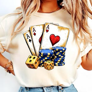 Gambling Png, Digital Prints, Vegas Cards Png, Casino Dice Png, Poker Chips Png, Vegas Shirt Png, Ace Cards Png, Digital Download, Poker Png