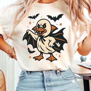 Halloween Duck Png, Spooky Png, Funny Duck Png, Retro Halloween Png, Cute Halloween Png, Duck Png, Cartoon Duck Png, Halloween Animal Png