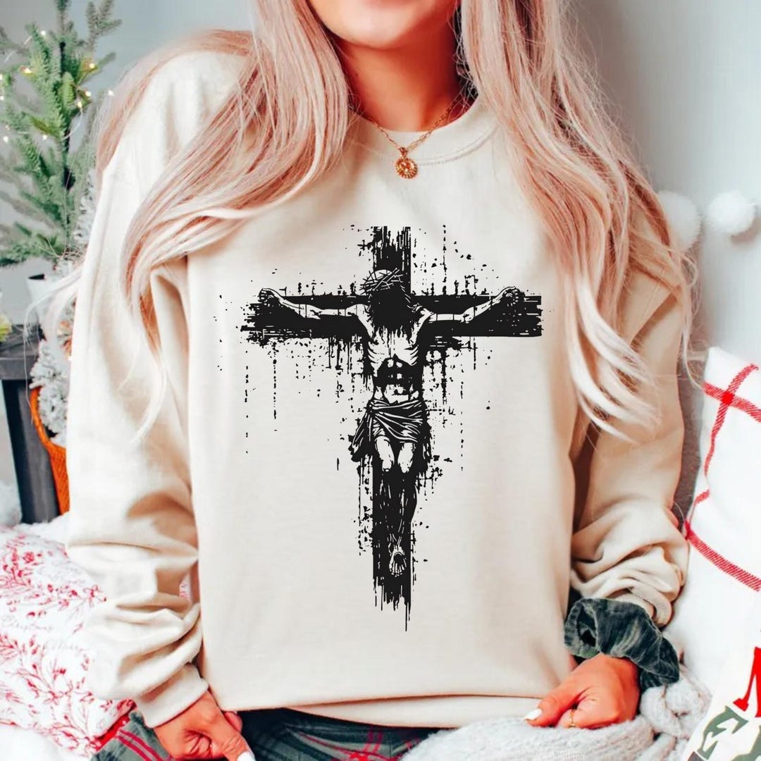 Jesus Cross PNG: Christian Faith Shirt Design (digital Download) - Etsy