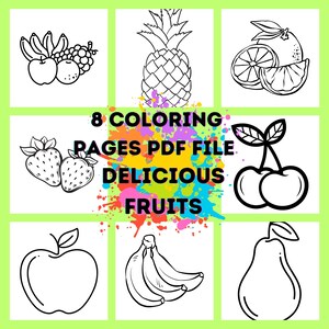 Educational Coloring Book for Kids - Coloring Book - Coloring Book for Kids - Child Development Book- Fun Coloring Book - PDF Download