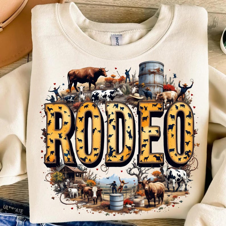 The Word Rodeo Rodeo Png, Western Rodeo Png, Cowboy Rodeo Shirt Design, Ranch Life Png ...
