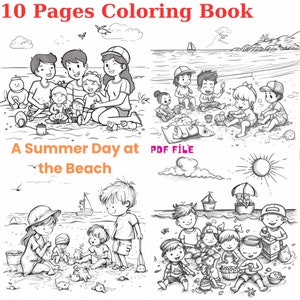 Educational Coloring Book for Kids - Coloring Book - Coloring Book for Kids - Child Development Book- Fun Coloring Book - PDF Download