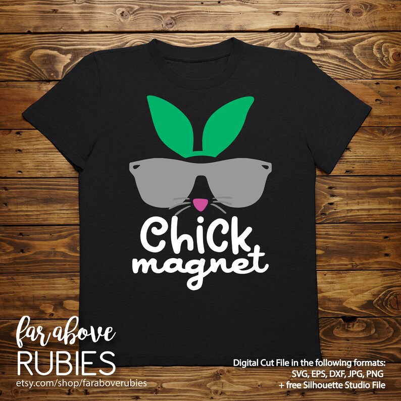 Download Easter SVG Chick magnet svg Bunny Sunglasses for Boys SVG ...