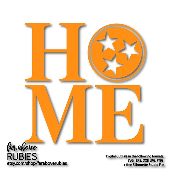 Home Tennessee Tri Star Tn Tristar Svg Eps Dxf Png Jpg Etsy