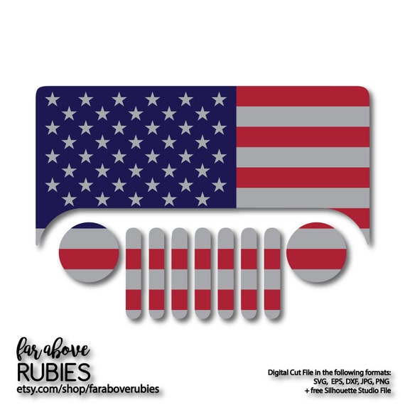 Download Jeep American Flag
