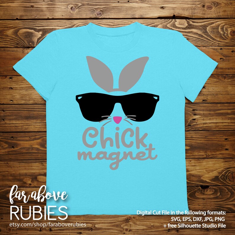 Download Easter SVG Chick magnet svg Bunny Sunglasses for Boys SVG ...