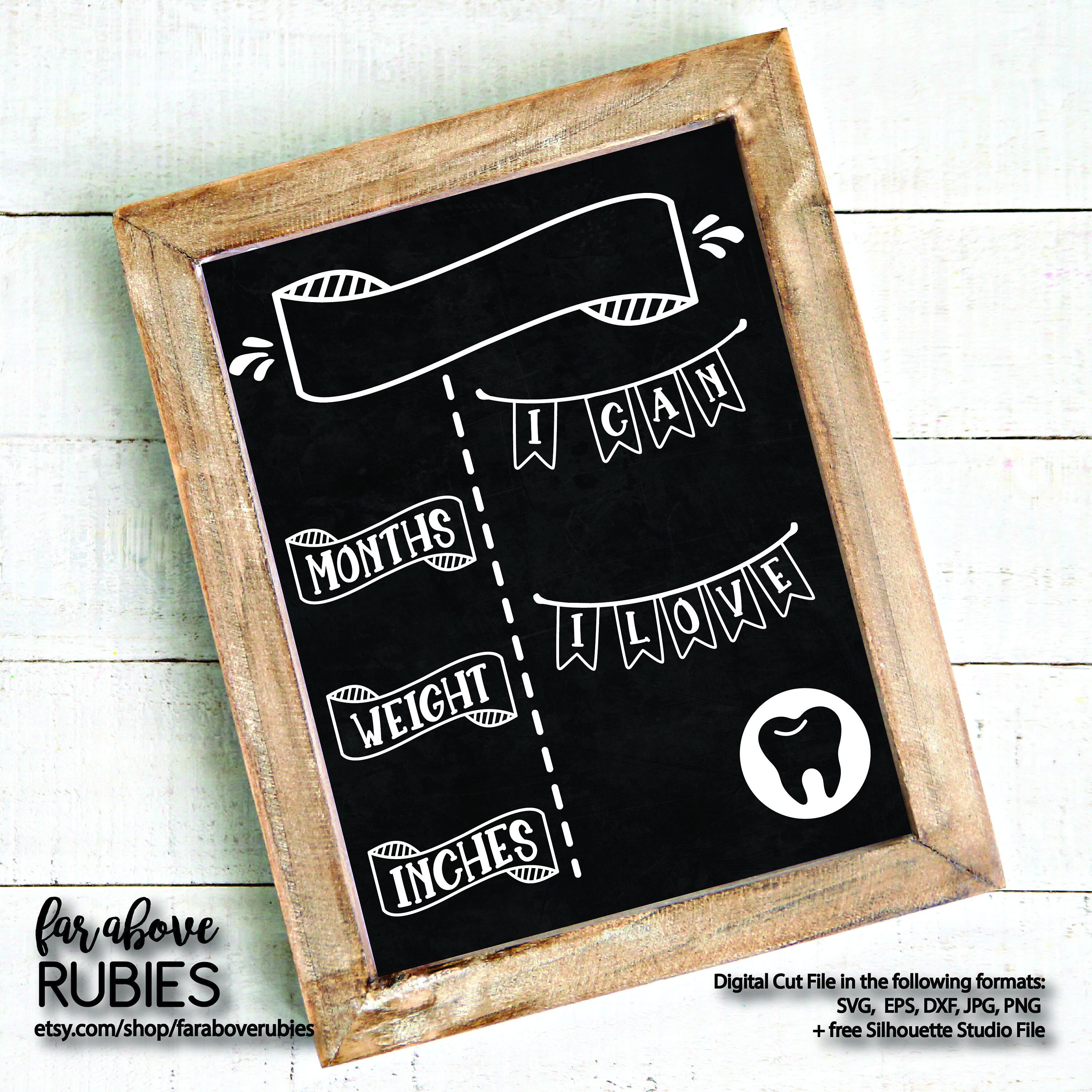 Free Free 111 Baby Milestone Board Svg Free SVG PNG EPS DXF File