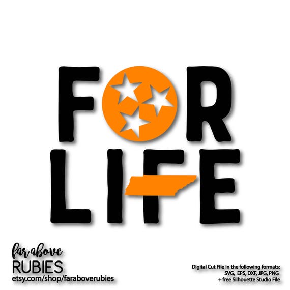 Tn Tristar State For Life Tennessee Svg Eps Dxf Png Jpg Etsy