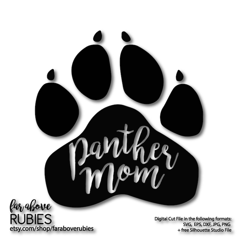 Free Free Panther Paw Svg Free 5 SVG PNG EPS DXF File