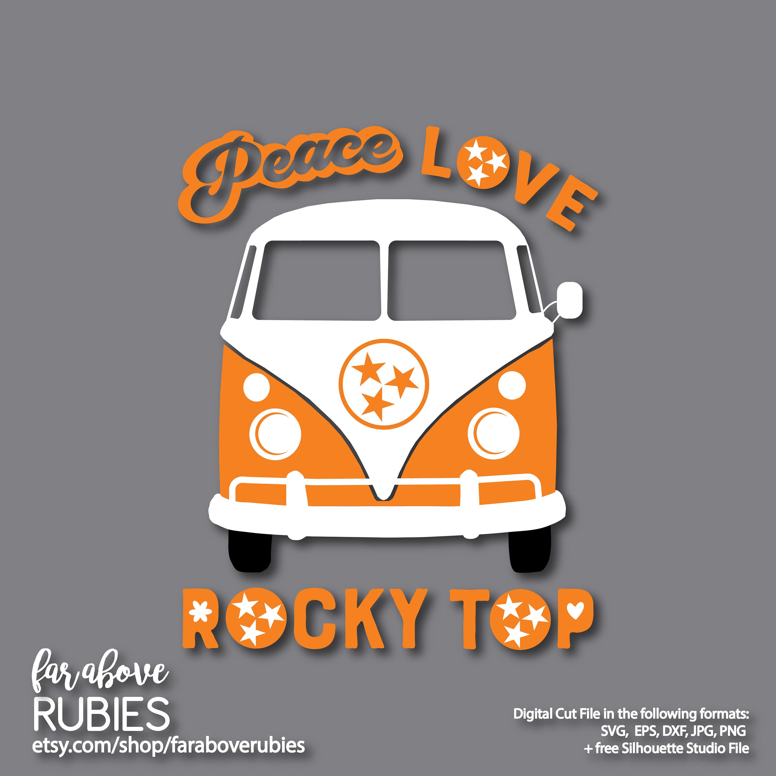 Free Free Peace Love Vols Svg 697 SVG PNG EPS DXF File