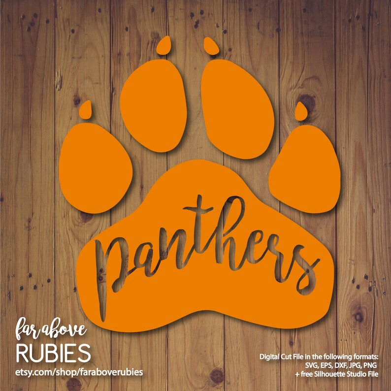 Free Free Panther Paw Svg Free 5 SVG PNG EPS DXF File