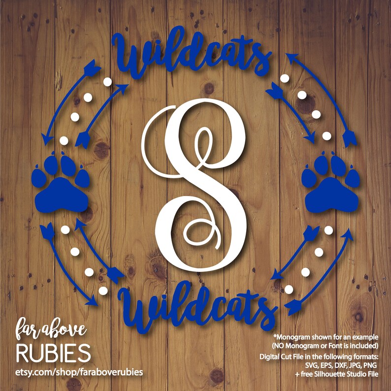 Free Free Paw Print Wreath Svg 640 SVG PNG EPS DXF File