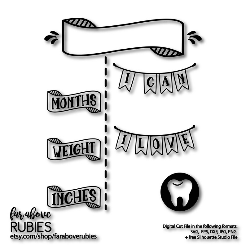 Download Baby Milestone SVG Milestone Board SVG Baby Shower Gift ...