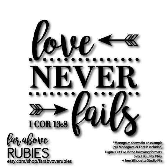 Download 12 Love Never Fails Svg Free Crafter Files