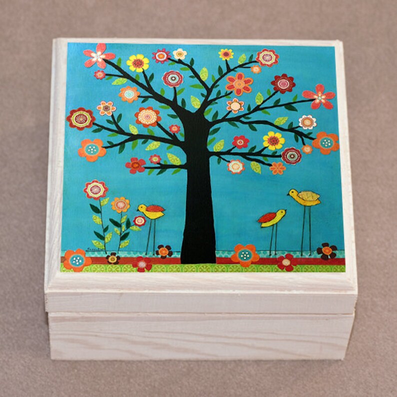 Art Jewelry Box Etsy