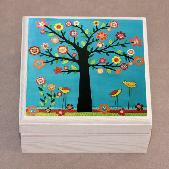 Art Jewelry Box Etsy