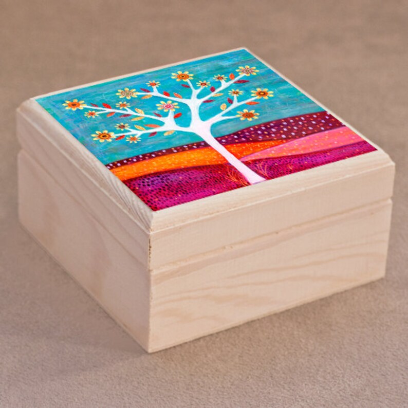 Jewelry Box Wood Wooden Storage Handmade Trinket Box Etsy