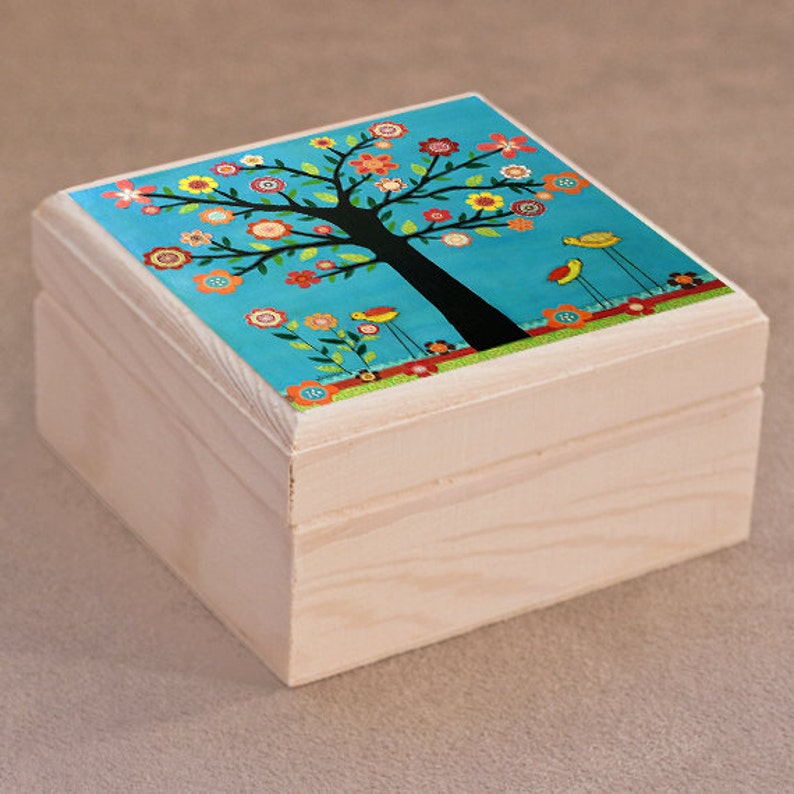 Art Jewelry Box Etsy