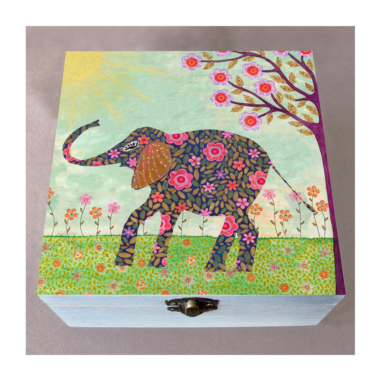 Elephant Jewelry Box Jewelry Box Elephant Jewelry Box Etsy