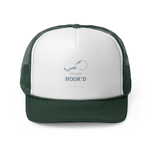 Fishing Hat, Trucker Fishing Hat, Fishing Hook Hat, Fishing,