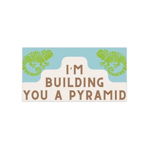 Phish Im Building You A Pyramid-Autoaufkleber