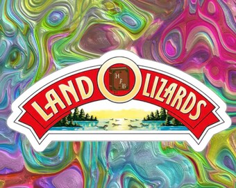 Phish Land O Lizards Sticker
