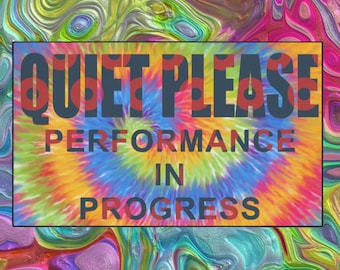 Phish Quiet Please Donut Dye Rug