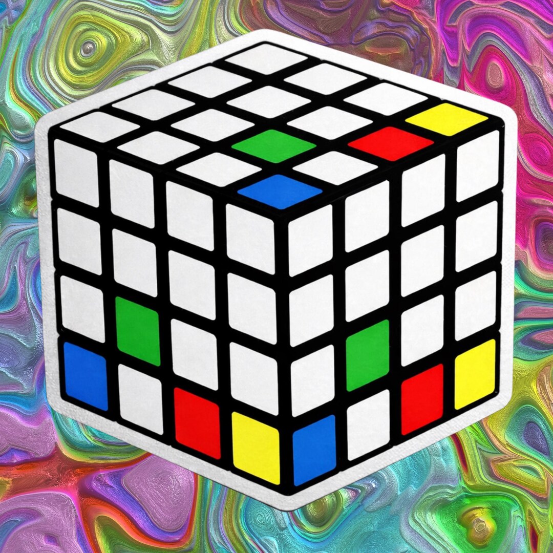 Rubix Cube Sticker Less Phish Rescue Squad Rubix Cube Sticker - Etsy