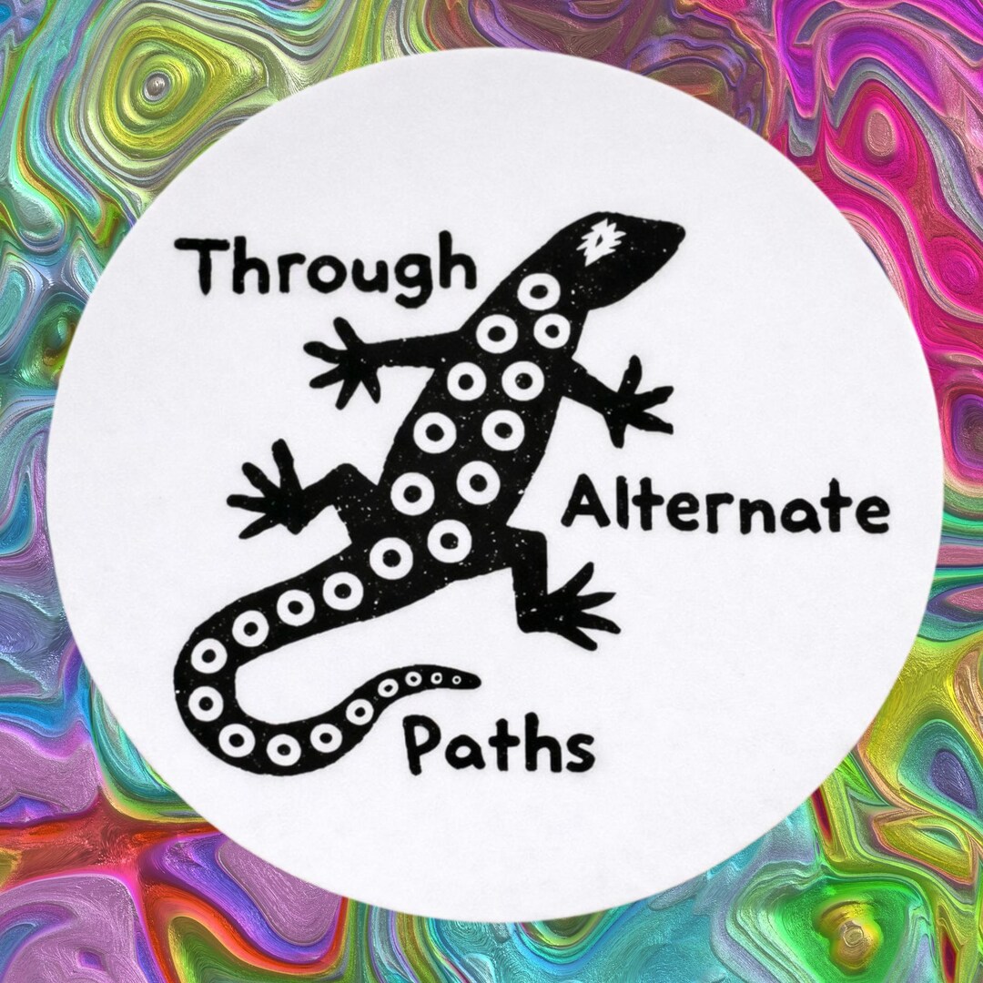 Through Alternate Paths Logo Sticker - Etsy