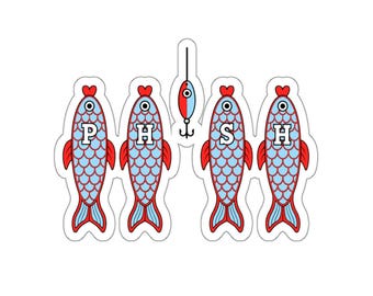 Phish Fishing Sticker