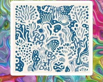 Phish Theme From The Bottom Matisse-Inspired Sticker