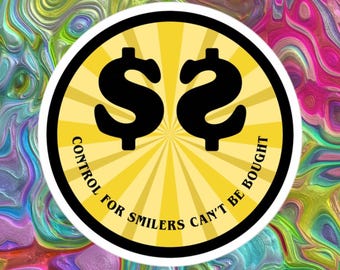 Phish Control For Smilers Sticker
