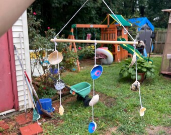 Phish Inspired Handpainted Shell Windchime