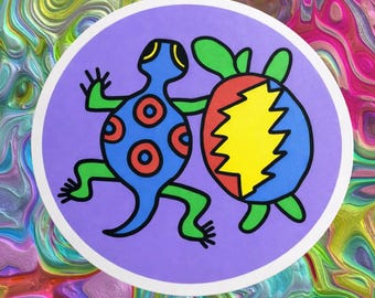 Phish Lizard & Terrapin Sticker