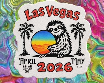 Phish Sphere Sloth Sticker