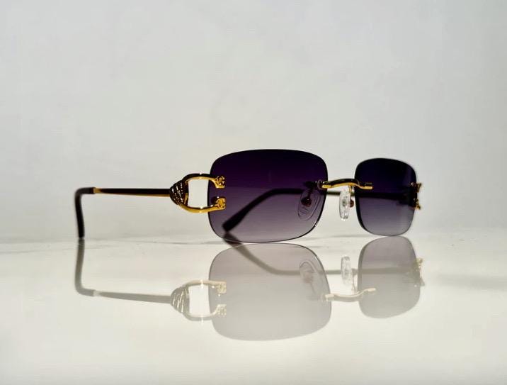 Cartier buffalo horn glasses - Etsy 日本