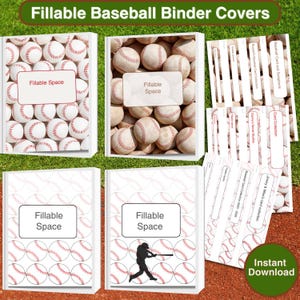 Carpeta para amantes del béisbol, colección de tarjetas de béisbol, material escolar de ligas menores, organizador de tarjetas de béisbol, tarjetas coleccionables