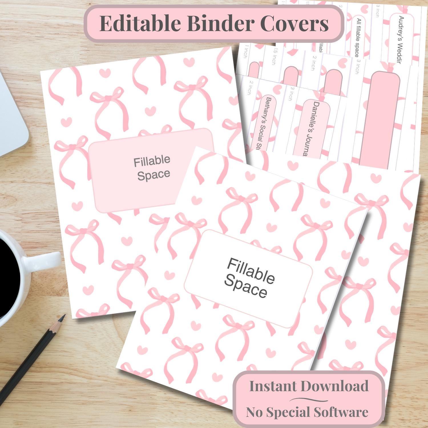 Mini Binder Sleeves - Etsy