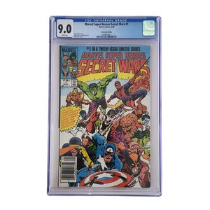 Secret Wars 1 - Etsy