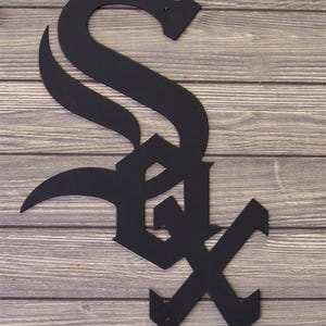 Custom Made- Chicago White Sox - Custom Metal sign- Metal Wall Art- Garage-Yard-Mancave- MLB