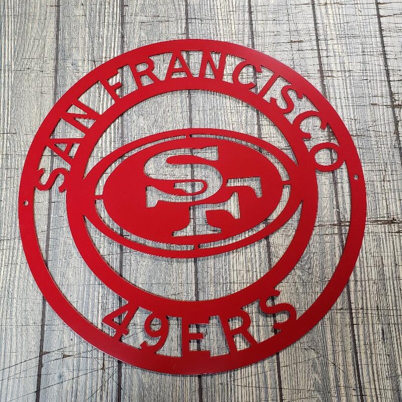 Metal Art 49ers - Etsy