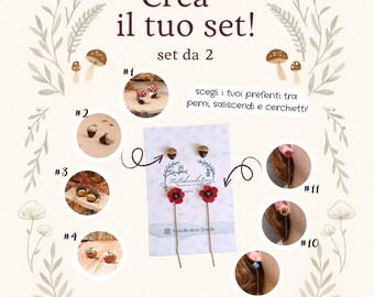 Create Your Own Earring Set - (Set of 2)