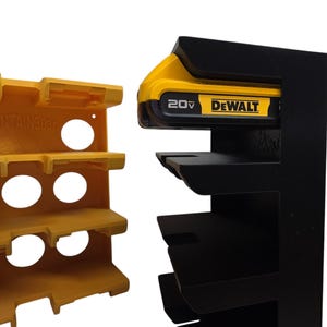 DeWalt 8-bay 20V Battery holder  ABS* printed
