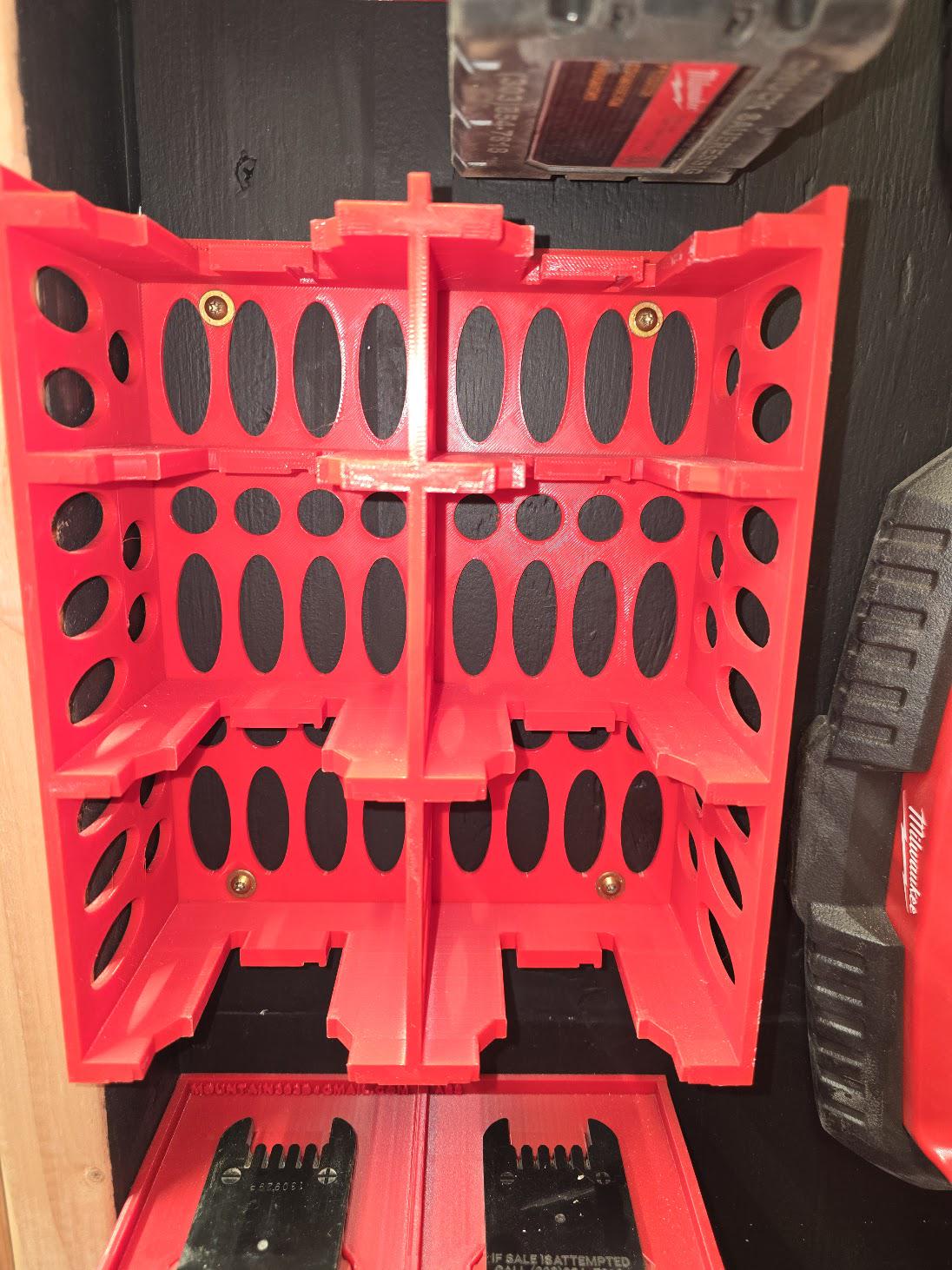 Milwaukee M18 Battery Rack 8 Battery 3D Printed ABS* the OG. - Etsy