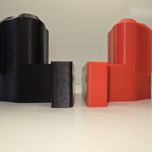 5-Pack Milwaukee M12 Straight Tool holders 3D printed ABS